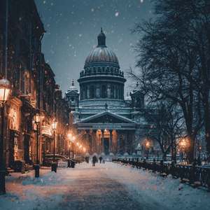 Питерский снег