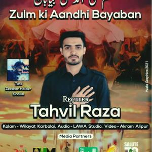 MOULA ABBAS (as)NOHA| ZULM KI ANDHI | NOHA KHUWAN THAVIL RAZA