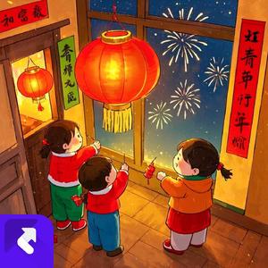 新年有新色彩，别忘记多点爱