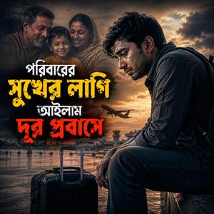 পরিবারের সুখের লাগি আইলাম দূর প্রবাসে