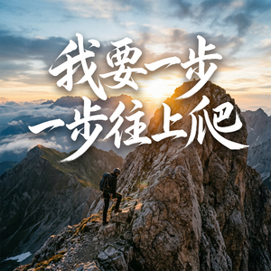 我要一步一步往上爬