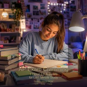 AP Exam Cramming | 1 Hour Lo-fi Beats for Last-Minute Study
