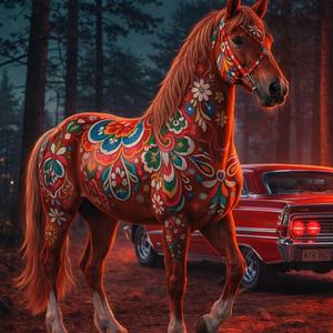 Rid mig som en dalahäst