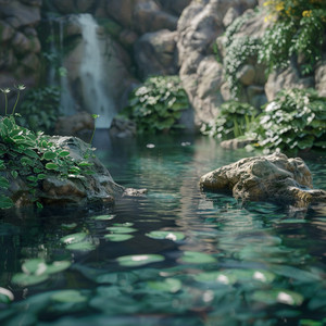 Solace in the Water's Glow