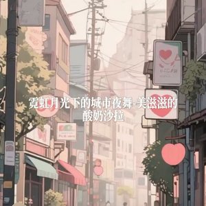 霓虹月光下的城市夜舞