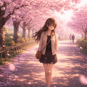 Cherry Blossom Shadow