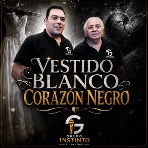 Vestido Blanco Corazón Negro