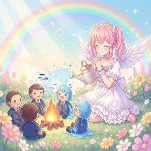 두 손 모아 새해 기도 (박봉남 in "사루라x데르빌 at Work!")