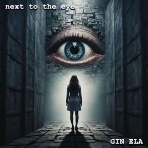 next to the eye