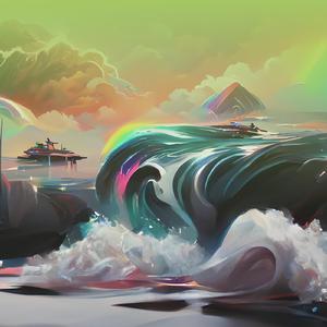 The sun's shining bright