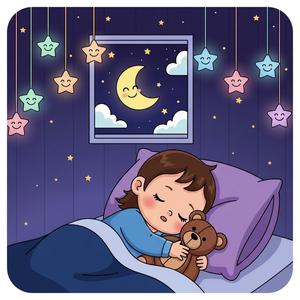 La Luna Duerme Sonriendo (Música para dormir bebés)