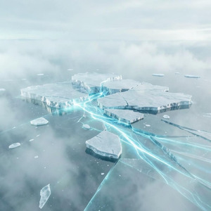 Glacial Glass Currents