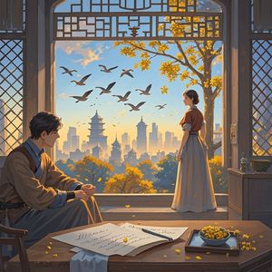 北雁南望_努力搬砖