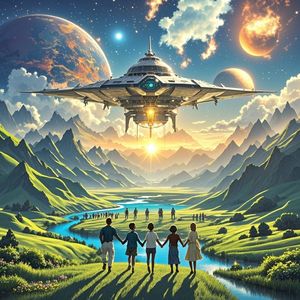 新家园的晨曦_落花流水