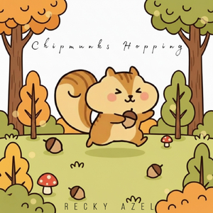 Chipmunks Hopping