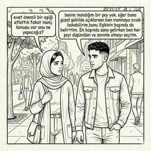 Ben yandım sen baktın uzaktan başka yana