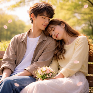 No.107 春の風に吹かれながら