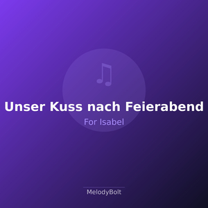 Unser Kuss nach Feierabend