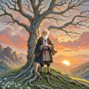 山岗上的年轮-姚奇