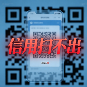 信用扫不出