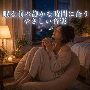 海辺の夜景に溶け込むヒーリングサウンド