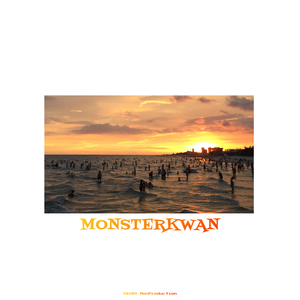 与 妳 漫 步 在 傍 晚 的 沙 滩 上