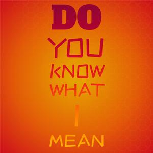 Do You Know What I Mean