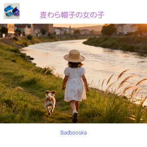 麦わら帽子の女の子