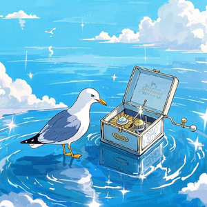 催眠海鸥声音盒声：帆船、阳光、恬淡