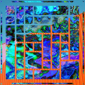 Logistic Map Labyrinth Fern Green