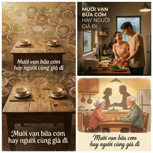 Mười vạn bữa cơm hay người cùng già đi