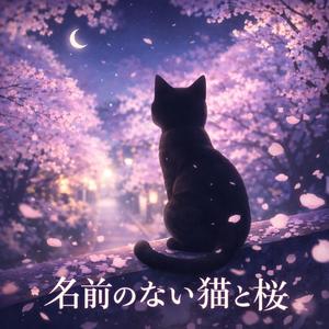 名前のない猫と桜