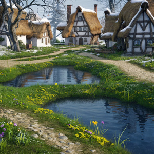 시공간을 바삐 오가던 바람에