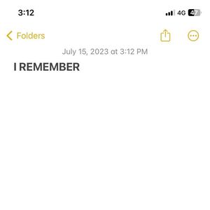 I REMEMBER