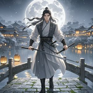 断桥月