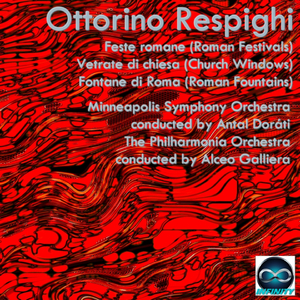 Fontane di Roma "Roman Fountains":II. La fontana del Tritone al mattino (Triton Fountain at morn)