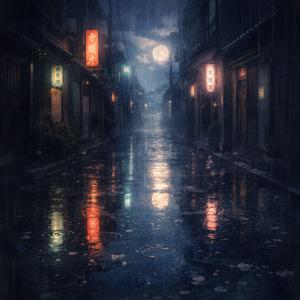 光をこぼす舗道の片隅で