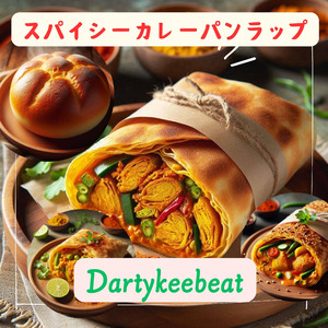 スパイシーカレーパンラップ