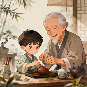 爷爷泡的茶
