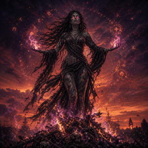 Witches Rise at Dusk