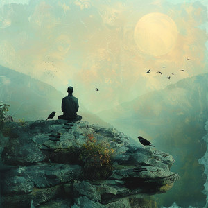 Pájaros Cantando Con Ecos De Meditación