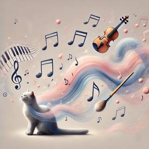 Soft notes and whimsical footprints（柔らかな音符と気まぐれな足跡）