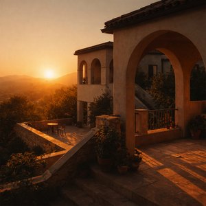 Wind Through Open Courtyards