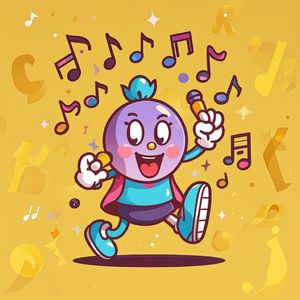 启蒙儿歌乐园 经典恐龙儿歌集-恐龙《足羽龙》