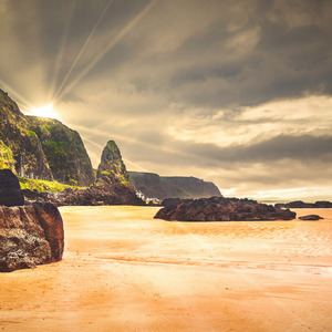 Northern light in Ireland