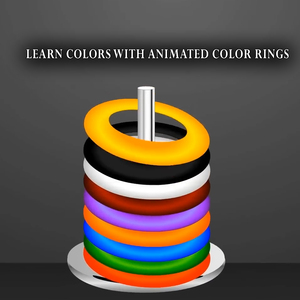 Learn Colors with Animated Color Rings