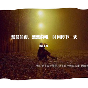 蓝蓝的夜