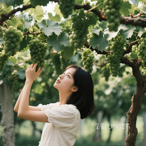 葡萄成熟的季节