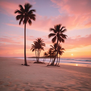 夕暮れ時の散歩