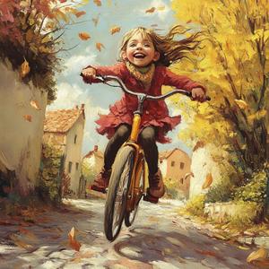 Balade à vélo joyeuse (Créé avec Udio)